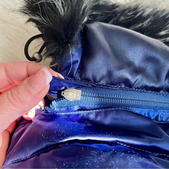 Obermeyer Ski Jacket Coat Womens XL Size 16 Blue Hooded EUC - Picture 8 of 16